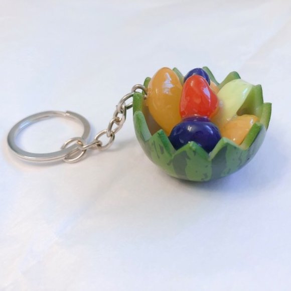 NEW Watermelon Keychain Fruit Keychain Resin - Picture 7 of 14